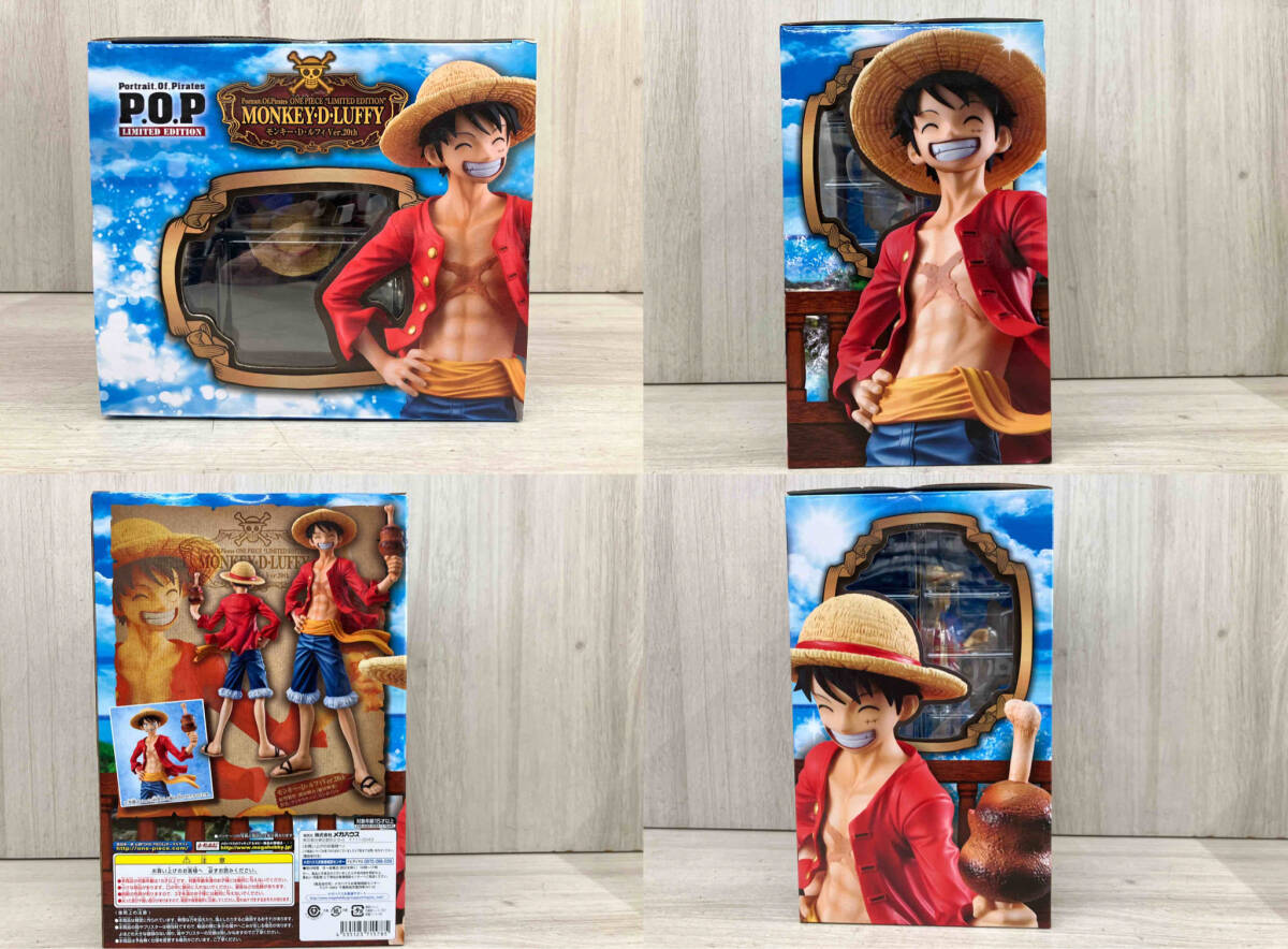 P.O.P LIMITED EDITION モンキー・D・ルフィ Ver.20th ジャンプキャラクターズストア限定 ワンピース/P.O.Pシリーズ_画像6