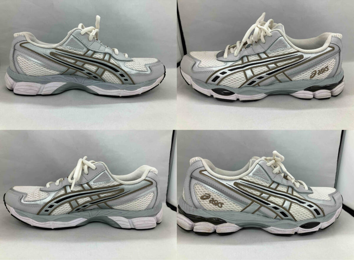ASICS アシックス GEL-NYC 2055 GLACIER GREY CREAM 1203A542 ゲルNYC グレイシア グレー 26.5cm_画像4