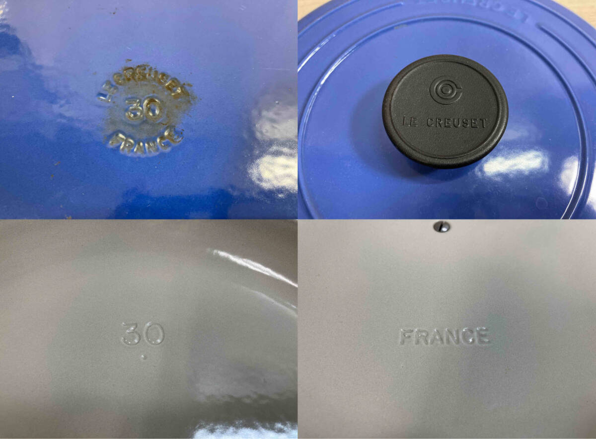 LE CREUSETru* Crew zebyufekya Serow ru кастрюля с двумя ручками 30cm