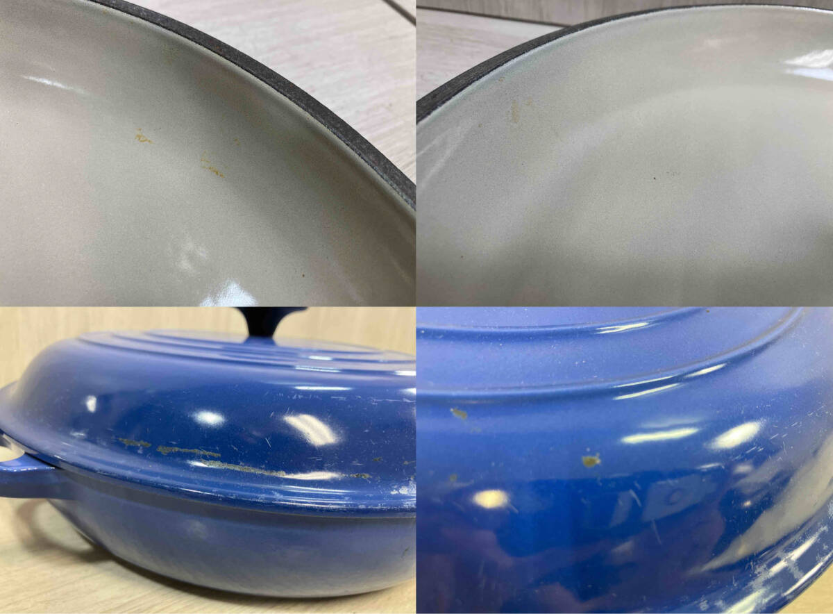 LE CREUSETru* Crew zebyufekya Serow ru кастрюля с двумя ручками 30cm