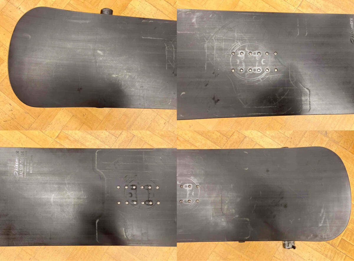 kissmark BALSIP-TC 158cm キスマーク　バルシップ　サマーゲレンデ　ボード板_画像2