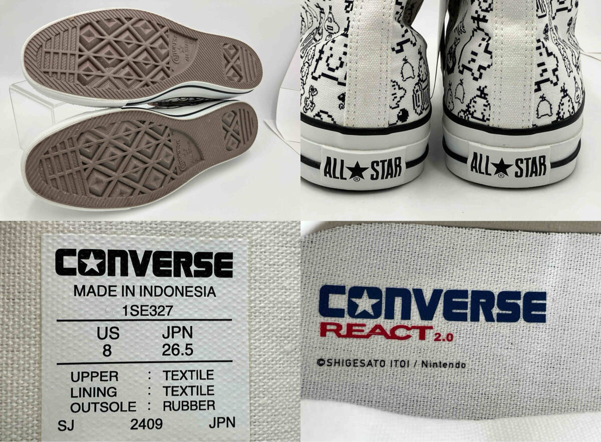 CONVERSE コンバース MOTHER2 どせいさん ハイカットスニーカー 1SE327 26.5cm_画像4
