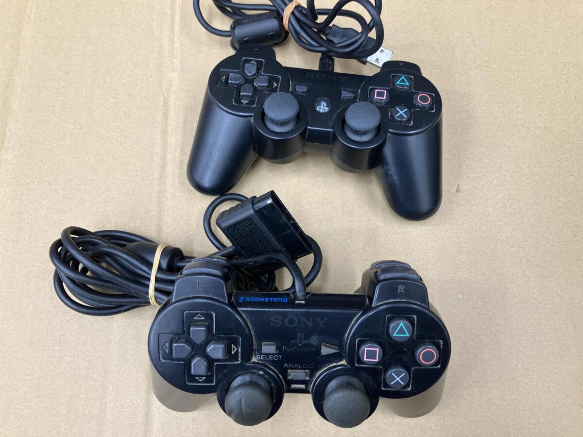 ジャンク SONY PS2・PS3・コントローラーの3点セット_画像4