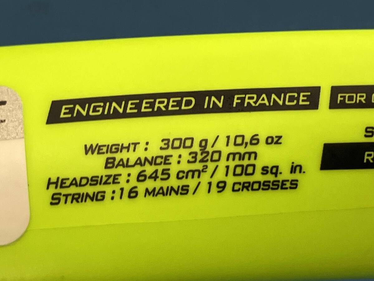 硬式 テニスラケット BabolaT PURE AERO 2018 フレンチオープンモデル G2相当 バボラ ピュア アエロ_画像4
