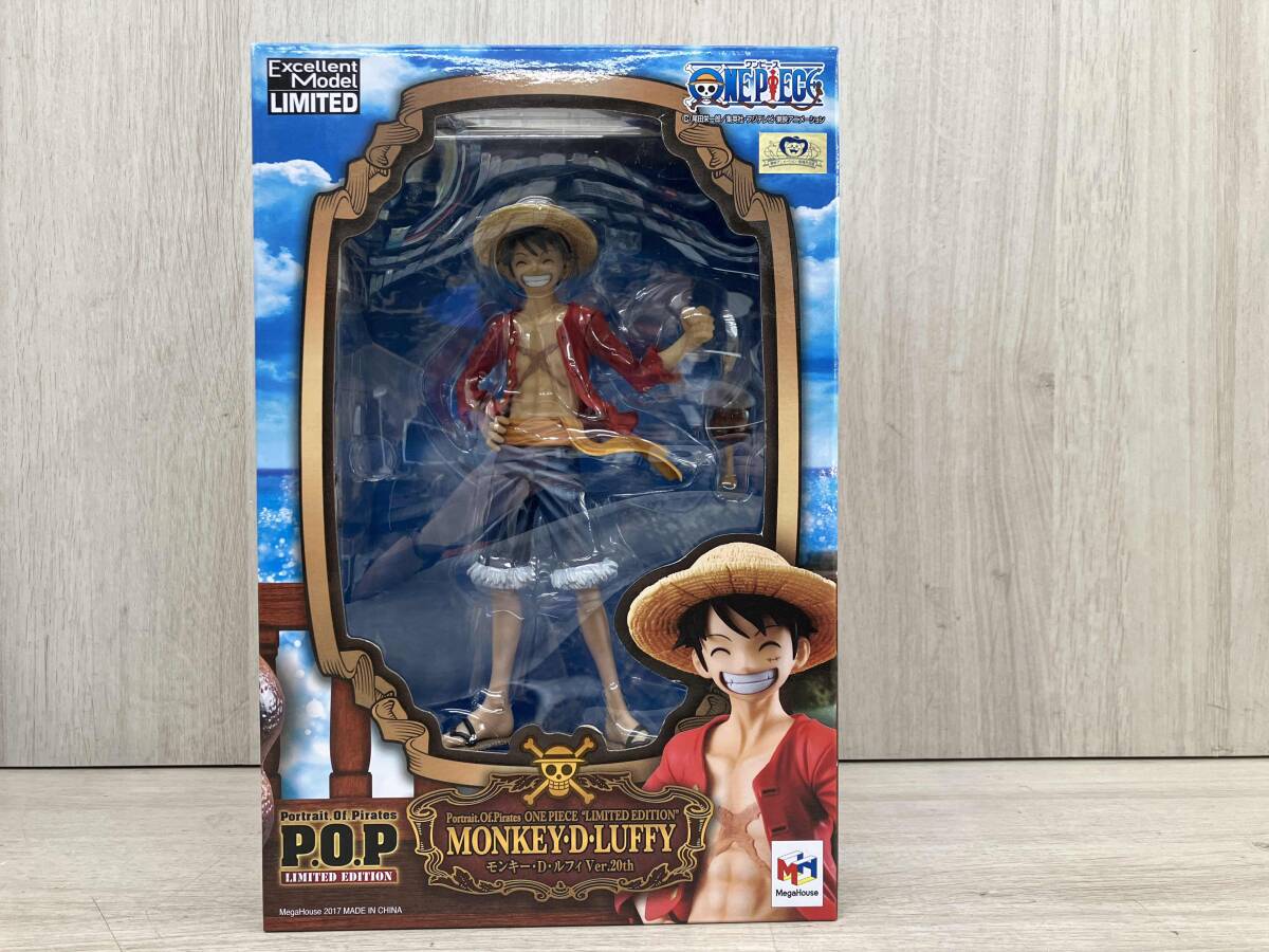 P.O.P LIMITED EDITION モンキー・D・ルフィ Ver.20th ジャンプキャラクターズストア限定 ワンピース/P.O.Pシリーズ_画像5