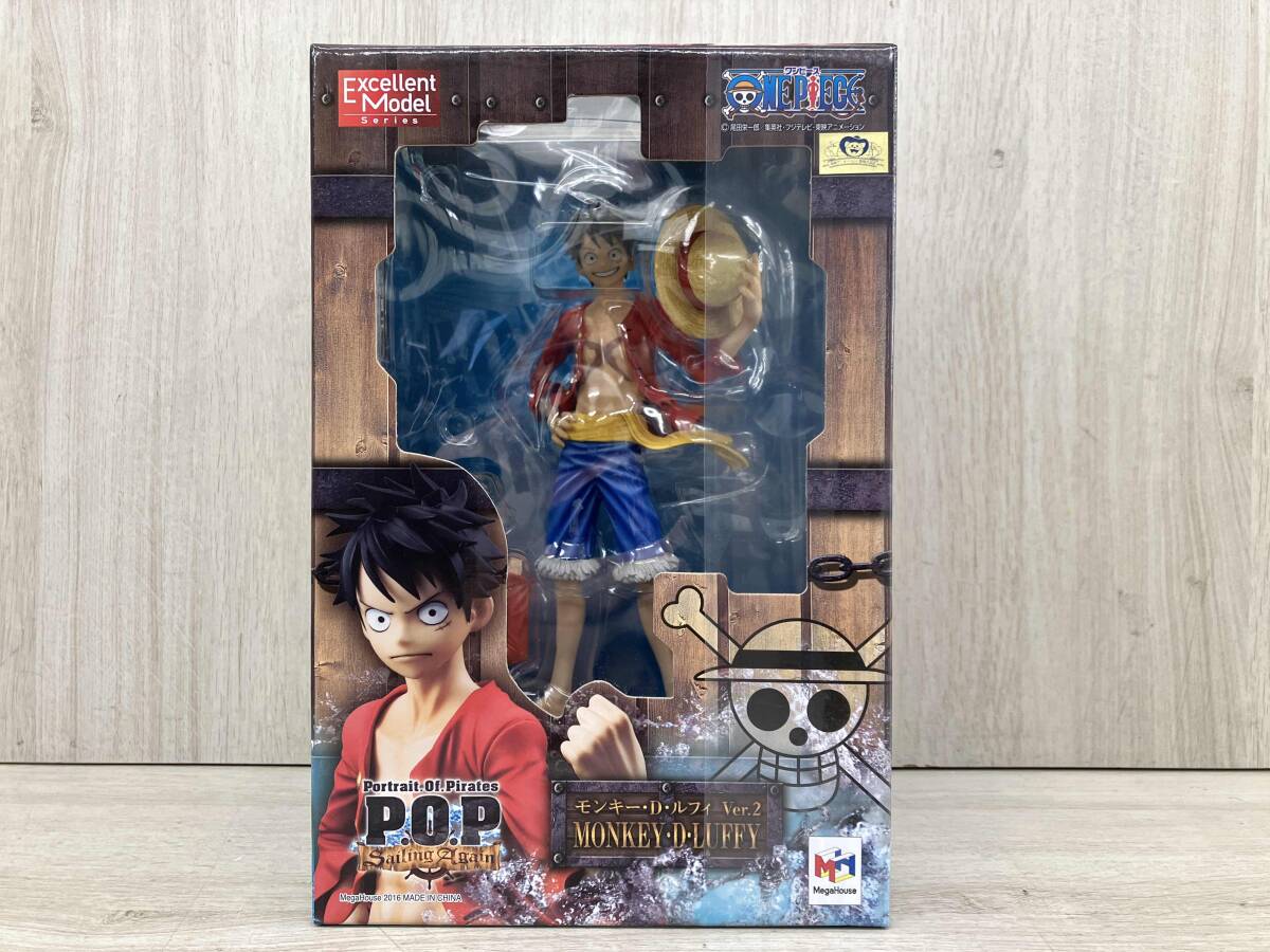 P.O.P Sailing Again モンキー・D・ルフィ Ver.2 ワンピース/P.O.Pシリーズ_画像1
