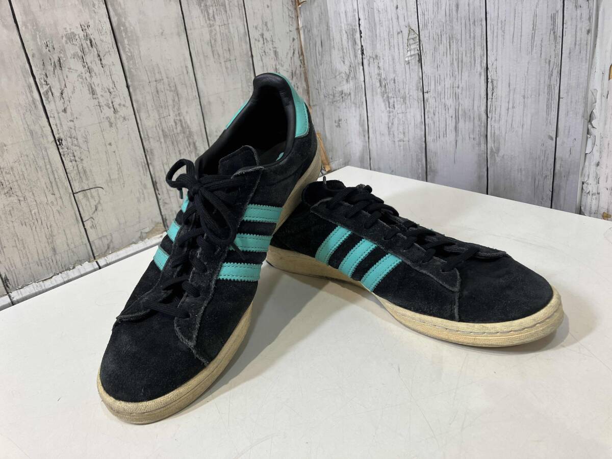 WIND AND SEA × atmos × adidas Originals wing Dan si-×a Tomos × Adidas campus 80 черный 28cm спортивные туфли 