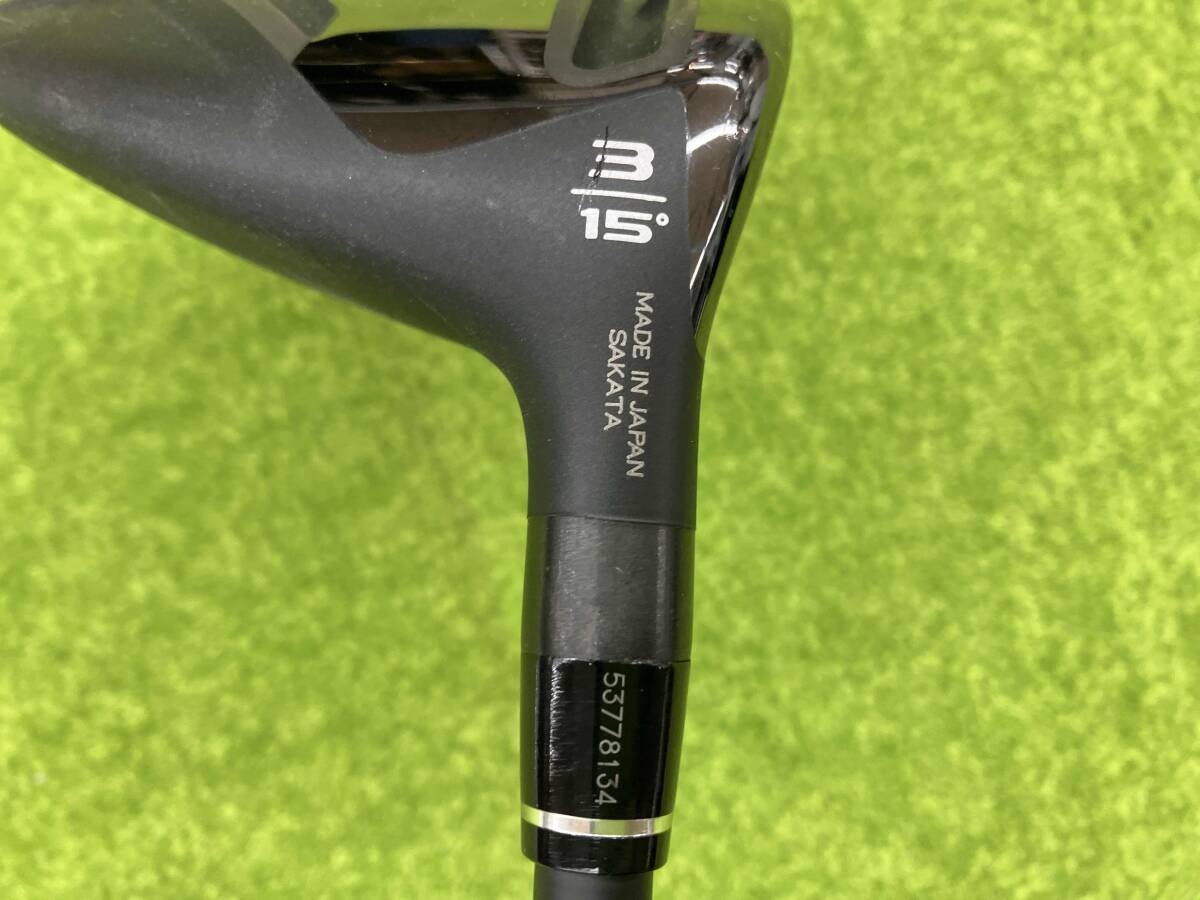 HONMA GOLF ホンマゴルフ TOUR WORLD GS PROTOTYPE ツアー ワールド ロフト角:15 シャフト:VIZARD FZ-5S フレックス:S ヘッドカバー付属_画像2