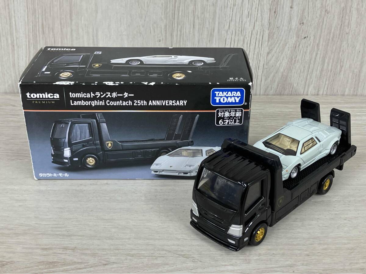 トミカ tomicaトランスポーター Lamborghini Countach 25th ANNIVERSARY タカラトミーモールオリジナル トミカプレミアム タカラトミー_画像1
