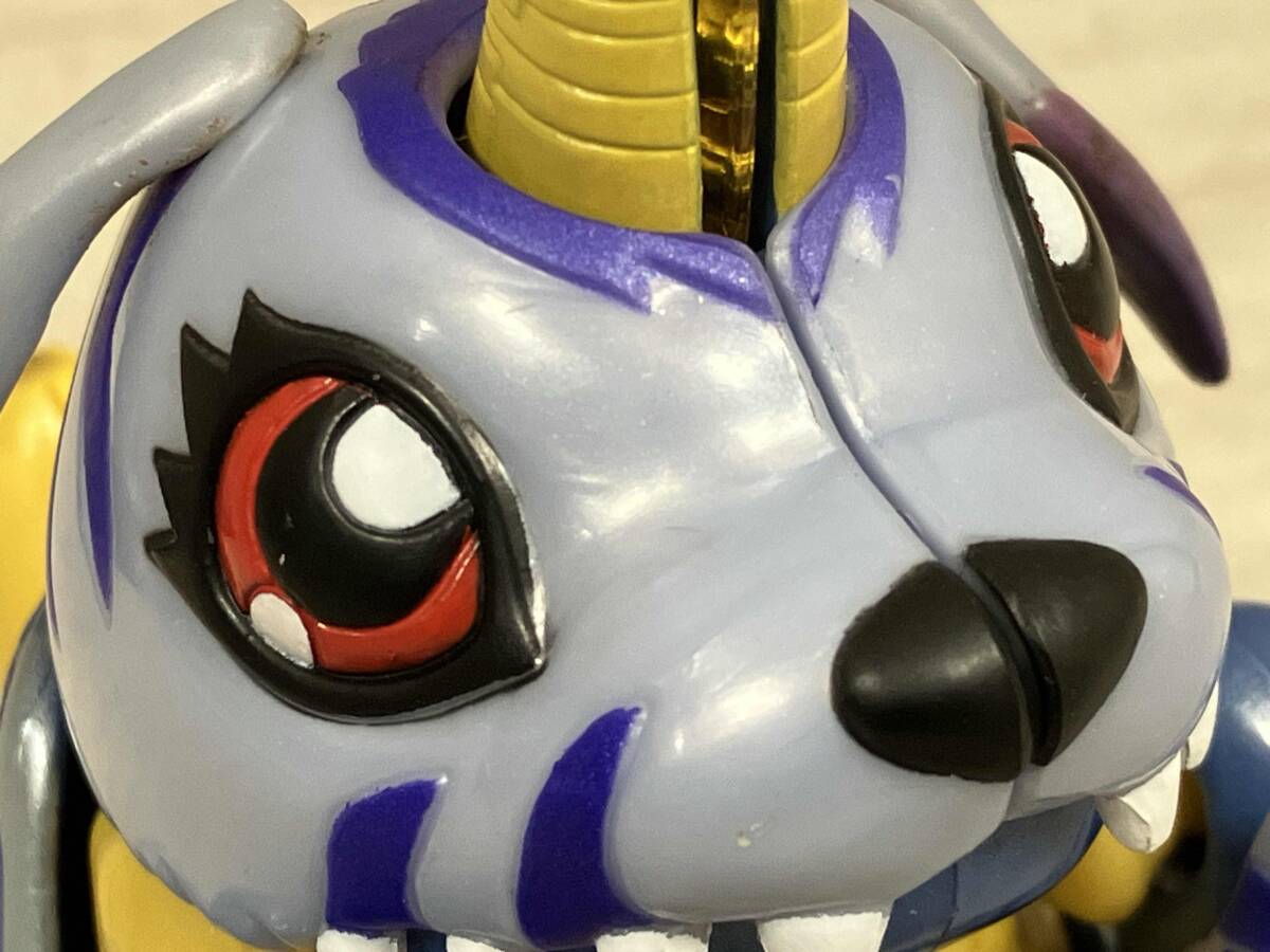  digimon приключения супер эволюция серии metal ga Lulu mon преображение фигурка 