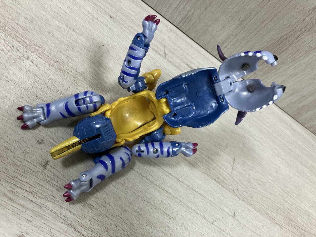  digimon приключения супер эволюция серии metal ga Lulu mon преображение фигурка 