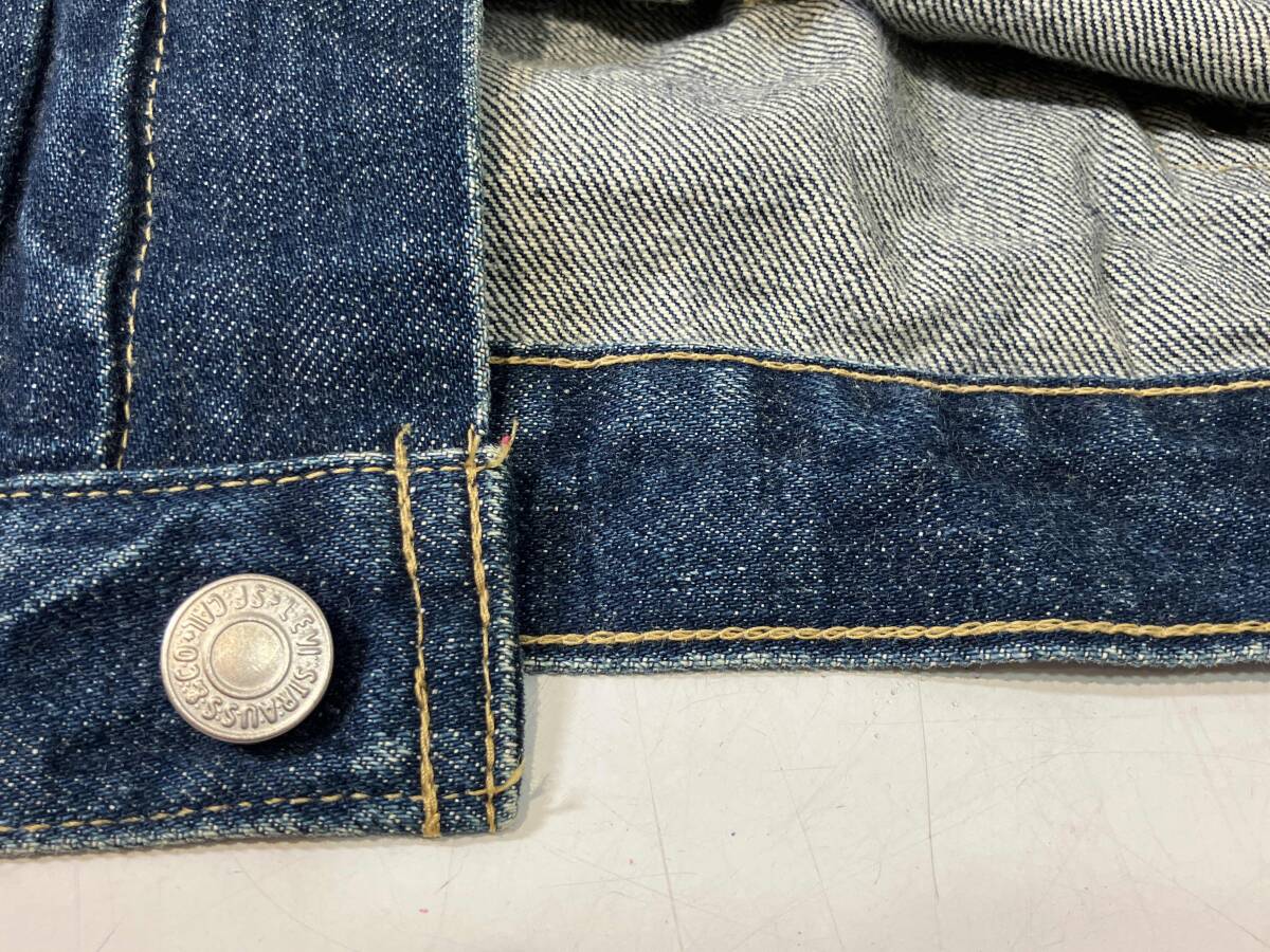 LEVIS リーバイス 70502xx デニムジャケット ブルー サイズ40 店舗受取可_画像7