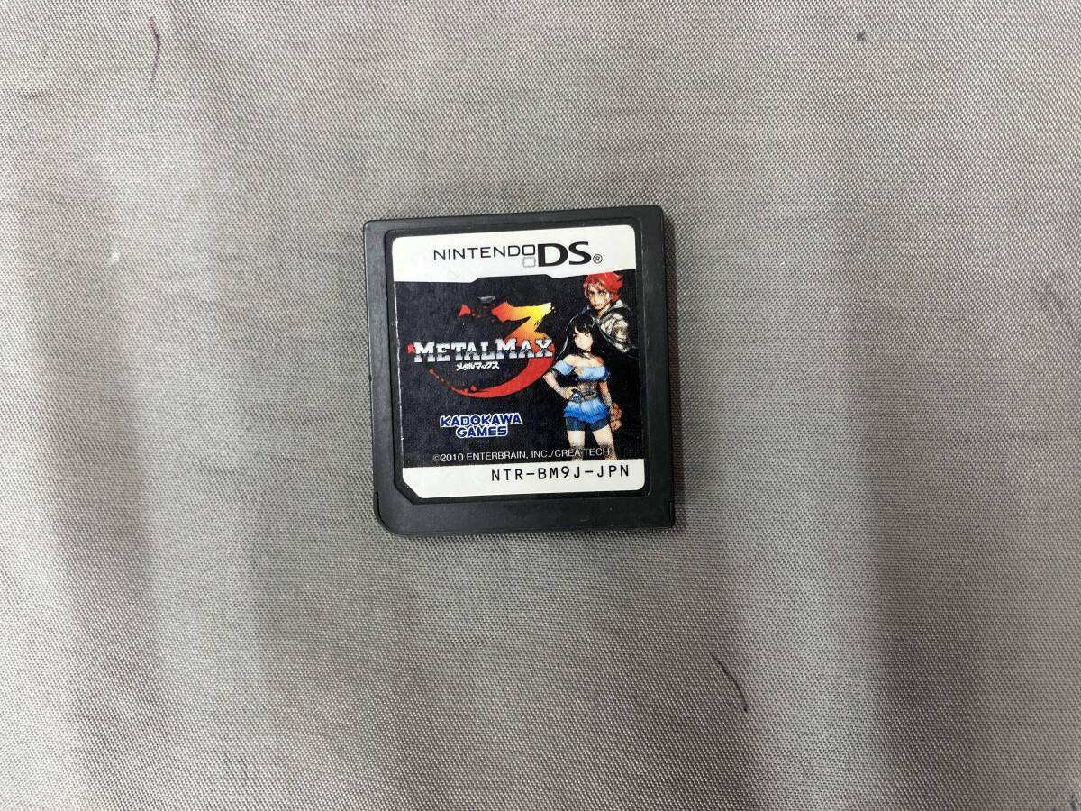 ジャンク ニンテンドーDS メタルマックス3_画像1