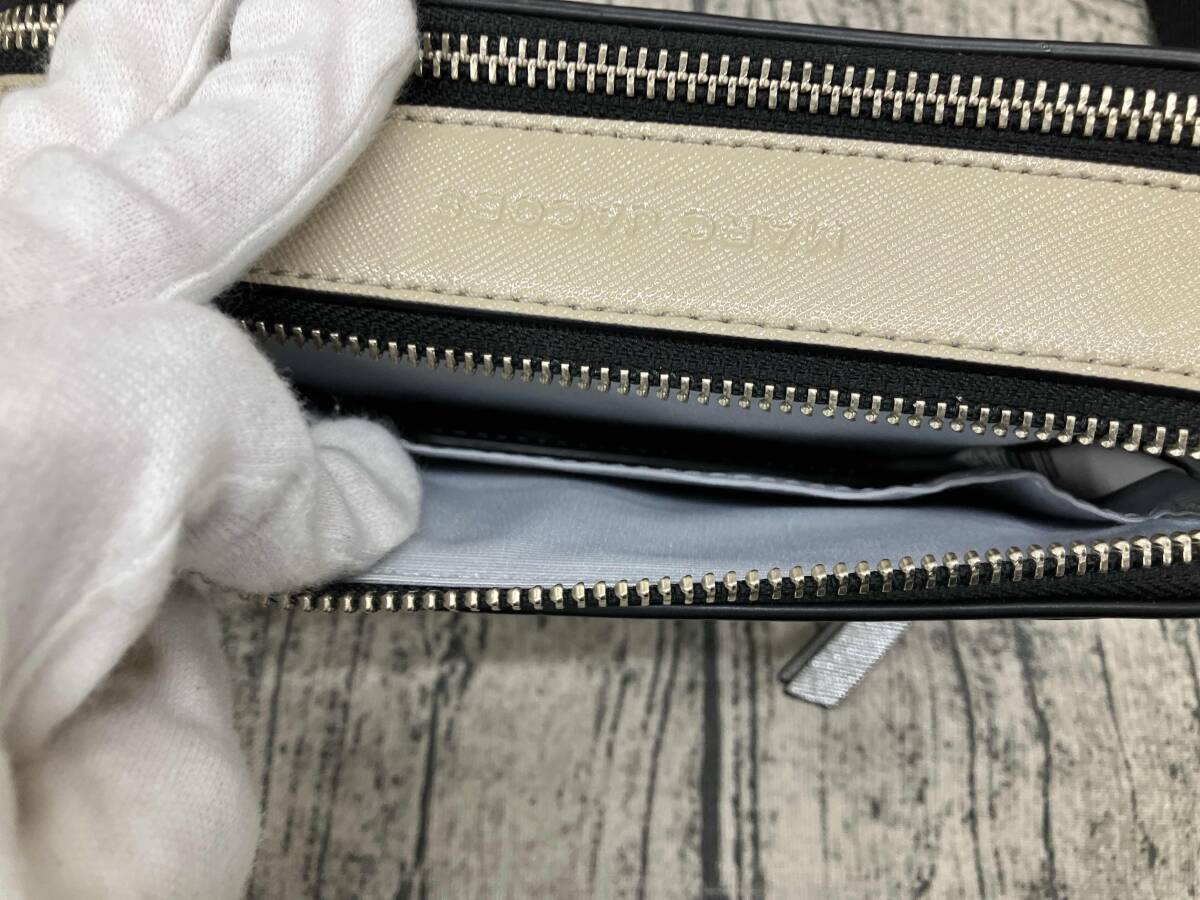 MARC JACOBS マーク ジェイコブス ミニ ショルダーバッグ グレー_画像5