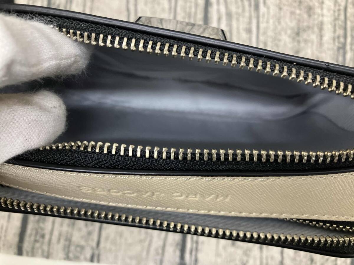 MARC JACOBS マーク ジェイコブス ミニ ショルダーバッグ グレー_画像6