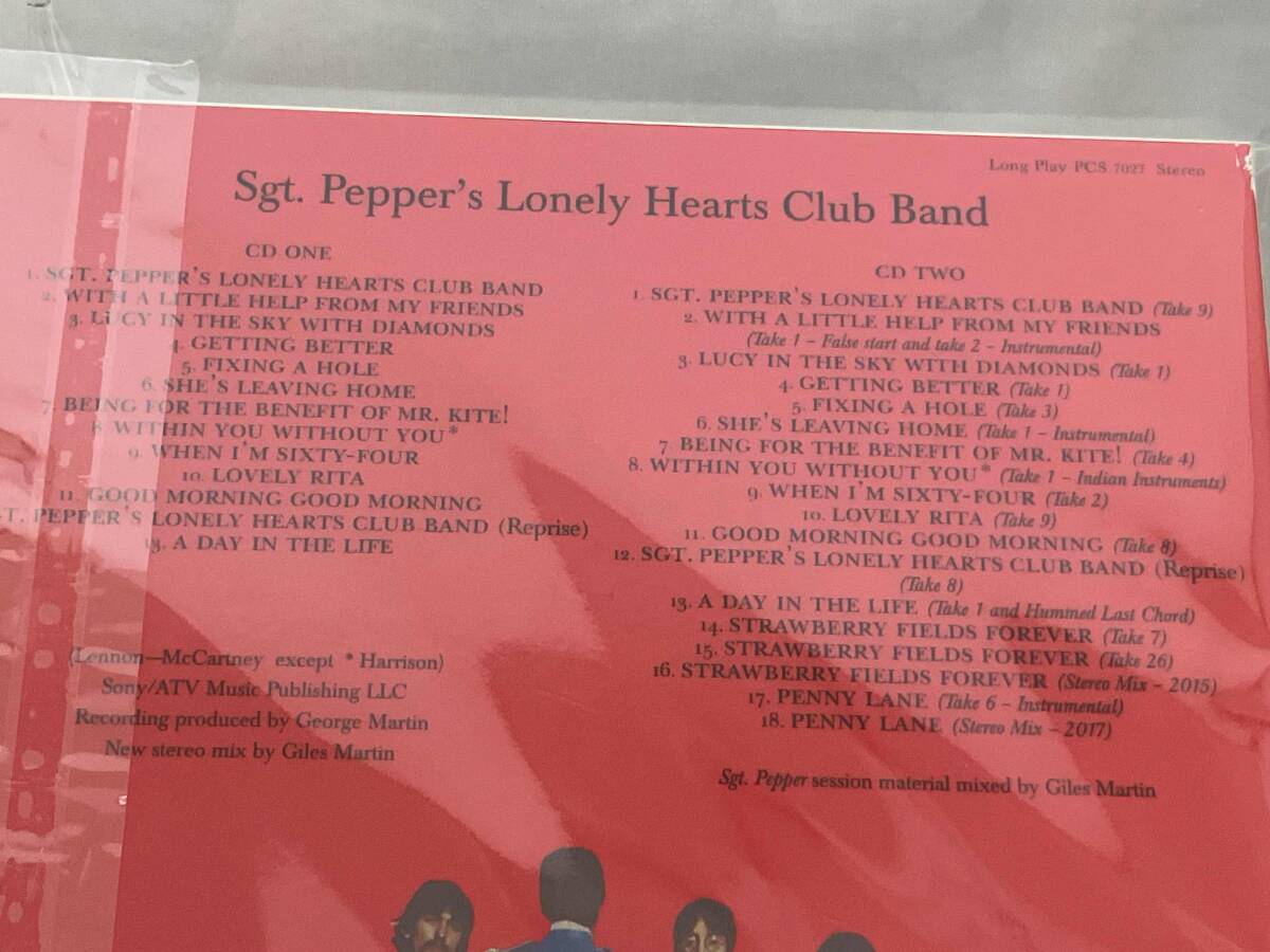 【ザ・ビートルズ】 CD; サージェント・ペパーズ・ロンリー・ハーツ・クラブ・バンド(2CD)_画像3