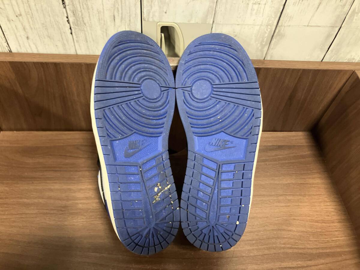 NIKE ナイキ スニーカーCZ0790-140 AIR JORDAN 1 LOW OG エアジョーダンブルー 26cm 全体的に使用感有り ローカットスニーカー_画像6