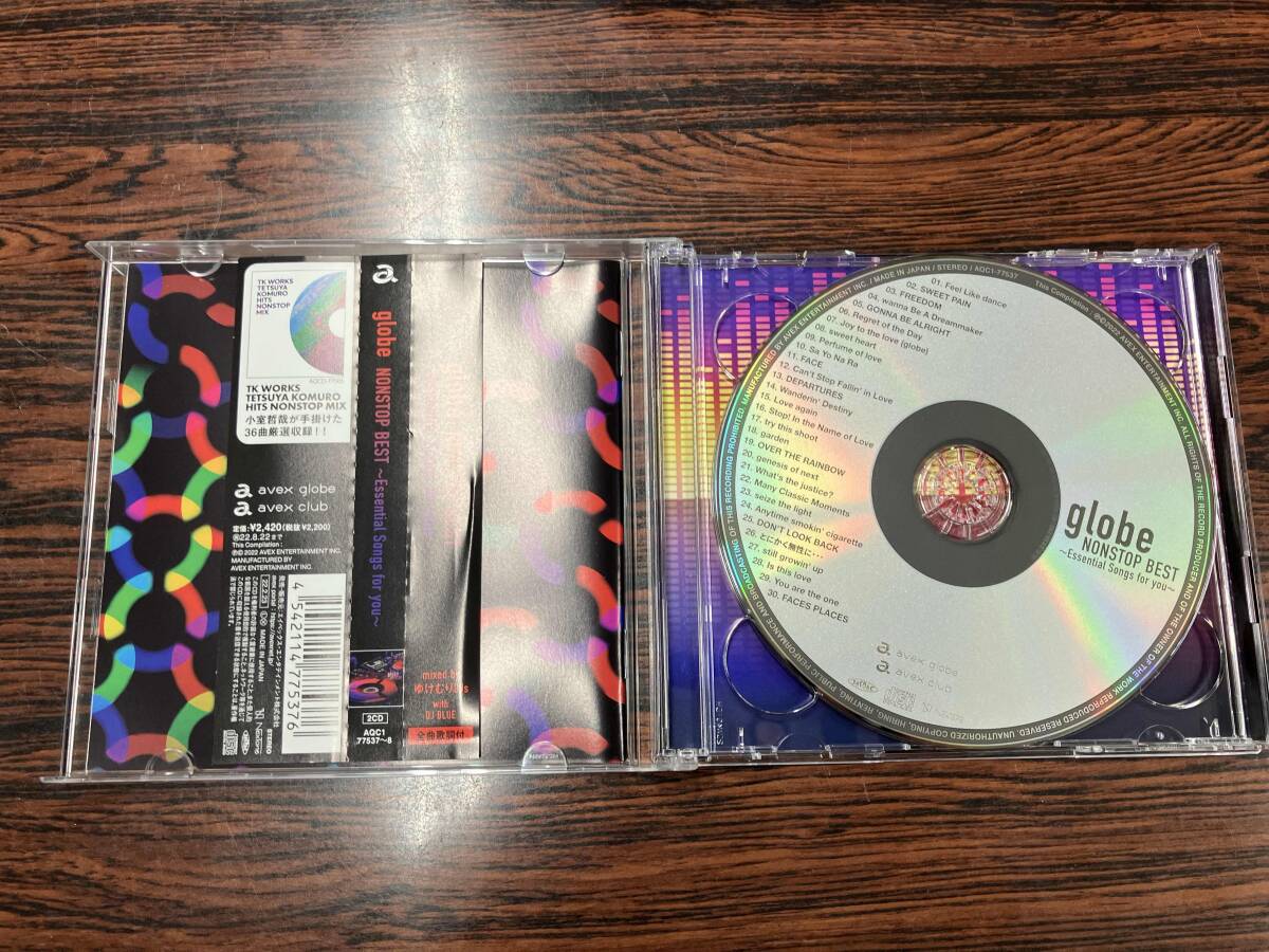 帯あり globe CD globe NONSTOP BEST ~Essential Songs for you~(限定盤/2CD)_画像3