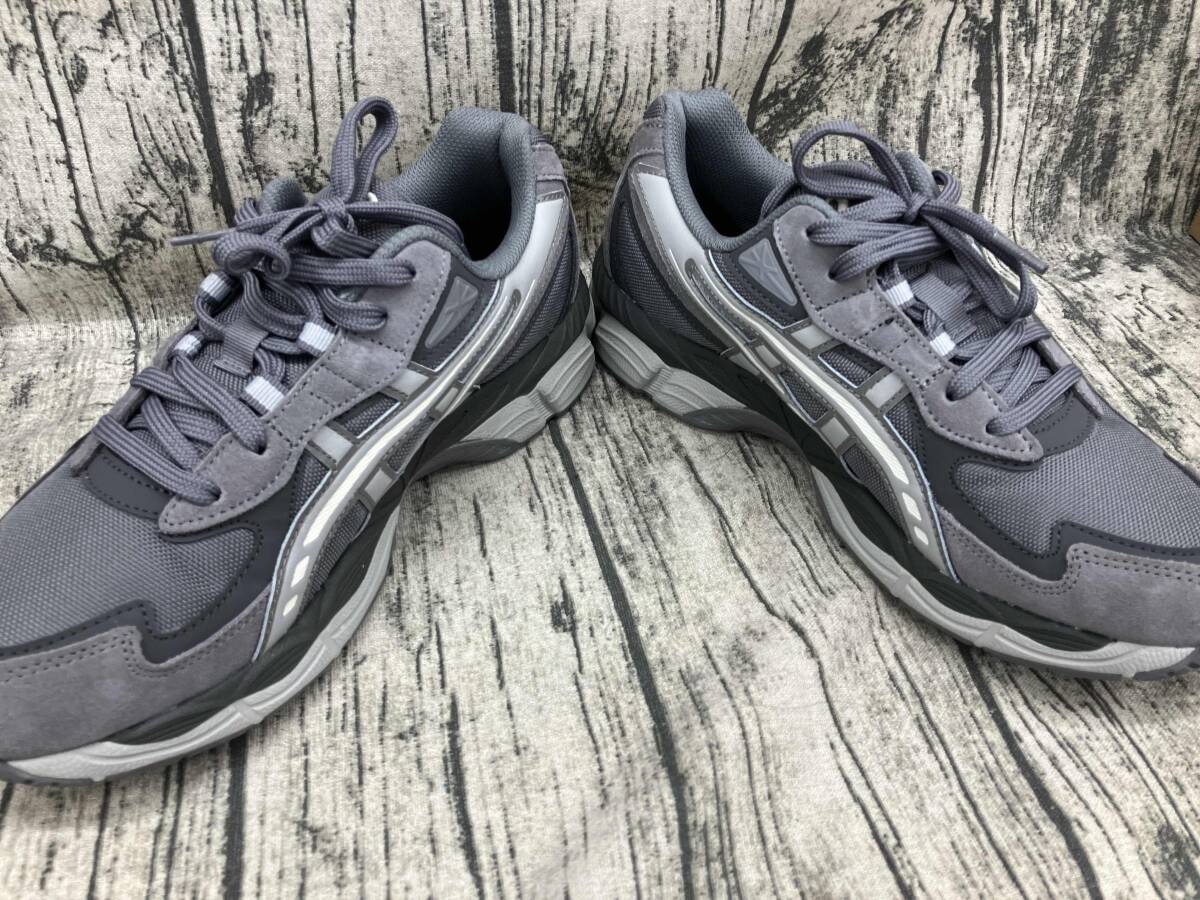 ASICS アシックス スニーカー グレー 26.5cm 1203A755 箱有_画像5