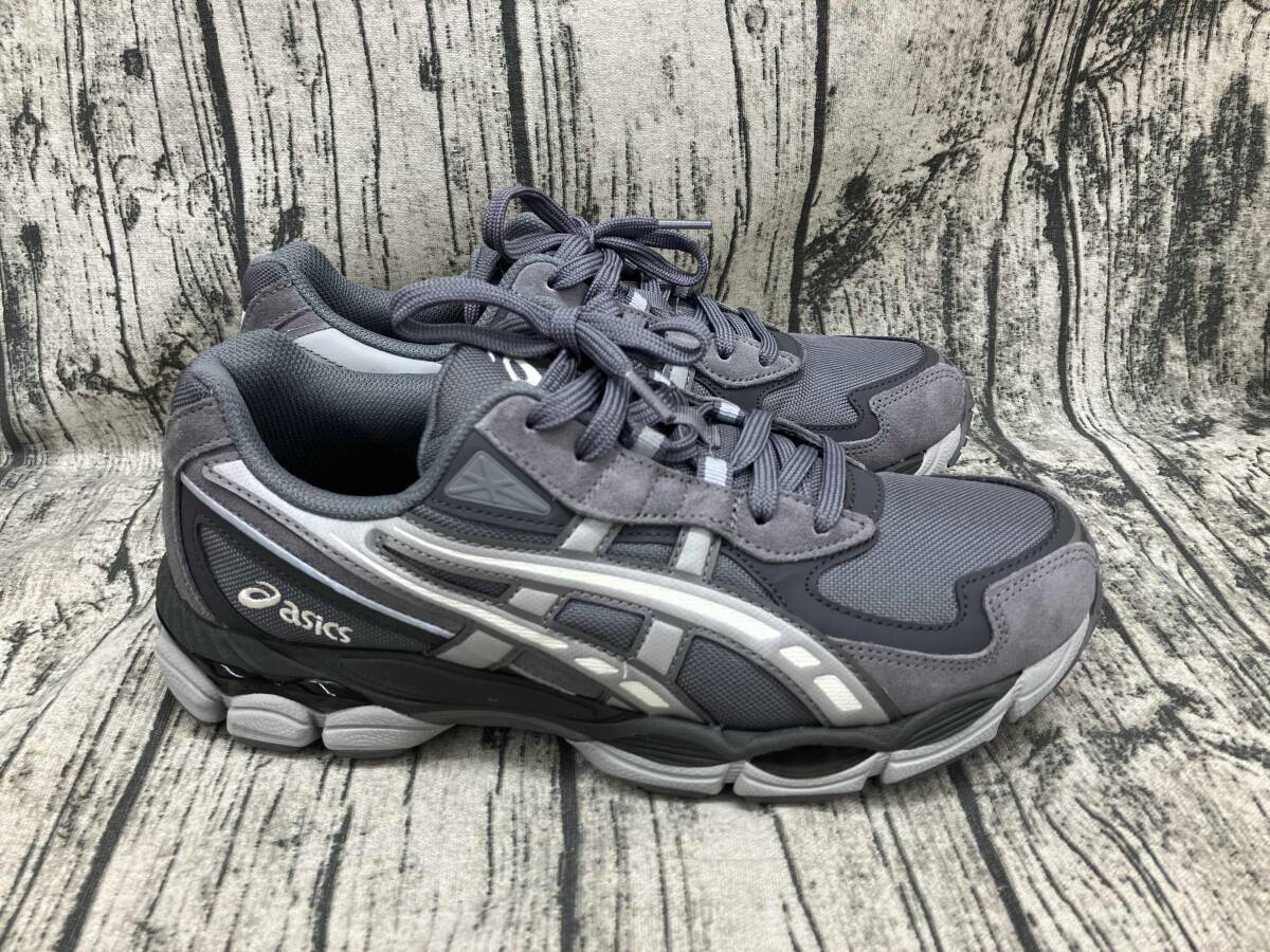 ASICS アシックス スニーカー グレー 26.5cm 1203A755 箱有_画像4