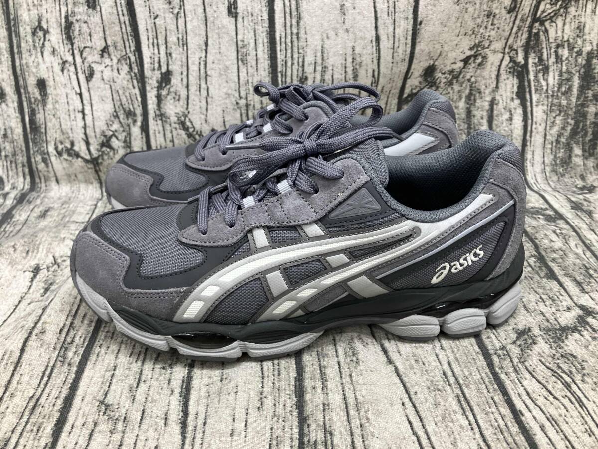 ASICS アシックス スニーカー グレー 26.5cm 1203A755 箱有_画像2