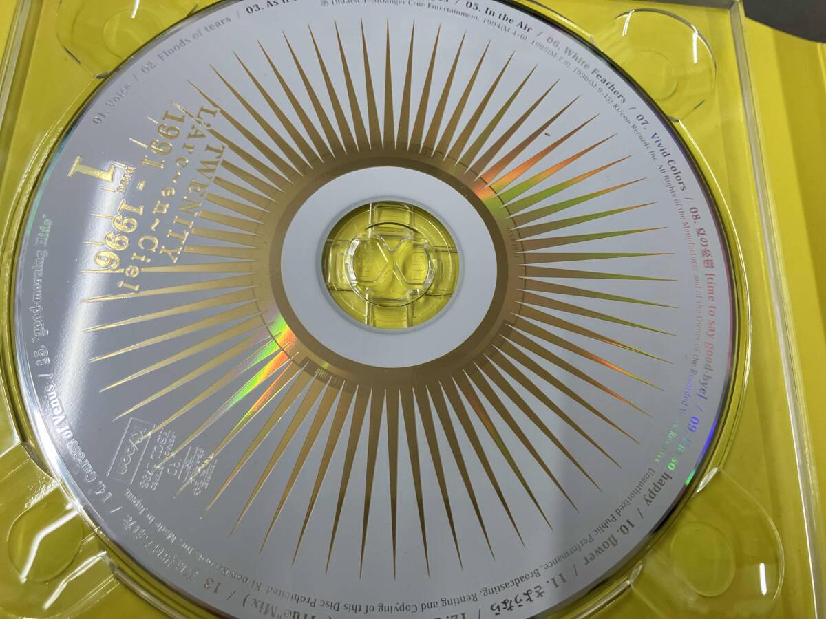 Junk L'Arc~en~Ciel CD TWENITY BOX(DVD есть ) * коробка, музыкальная шкатулка отсутствует