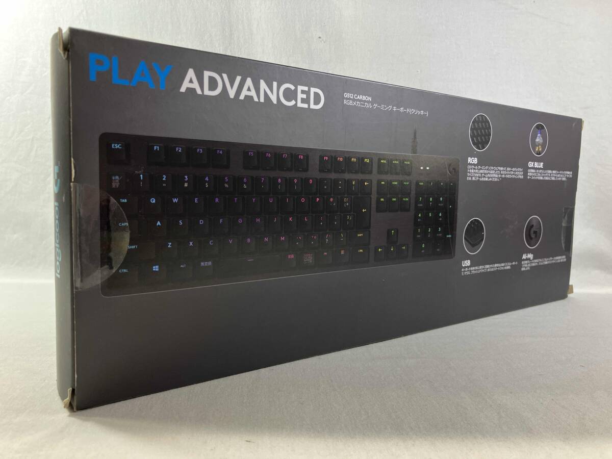 Logicool G512-CK G512 CARBON RGB G512-CK [クリッキー] キーボード_画像2