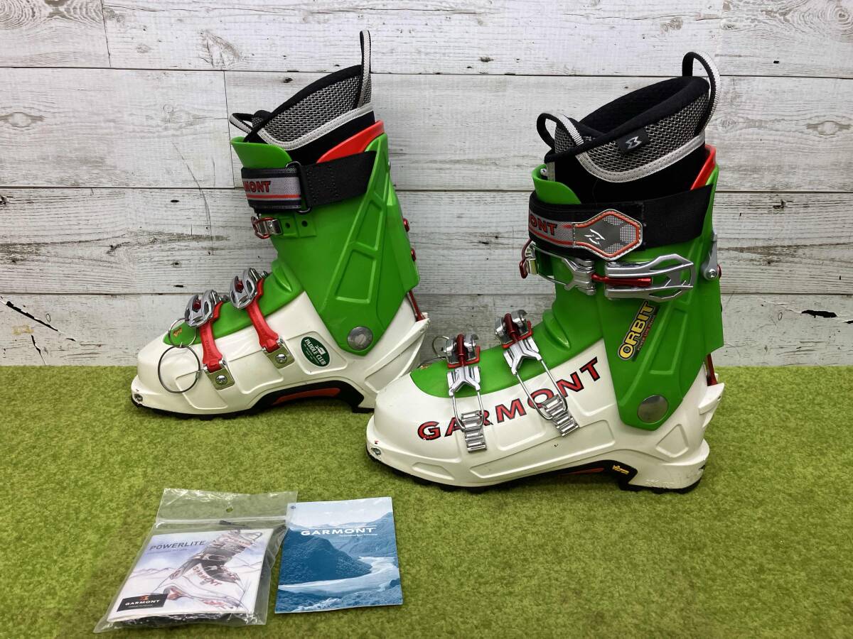 ガルモント GARMONT スキー ブーツ ORBIT 25cm 286mm オービット カントリー テック TECH TLT ツアー 兼用靴 3バックル_画像2
