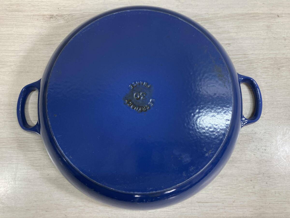 LE CREUSETru* Crew zebyufekya Serow ru кастрюля с двумя ручками 30cm