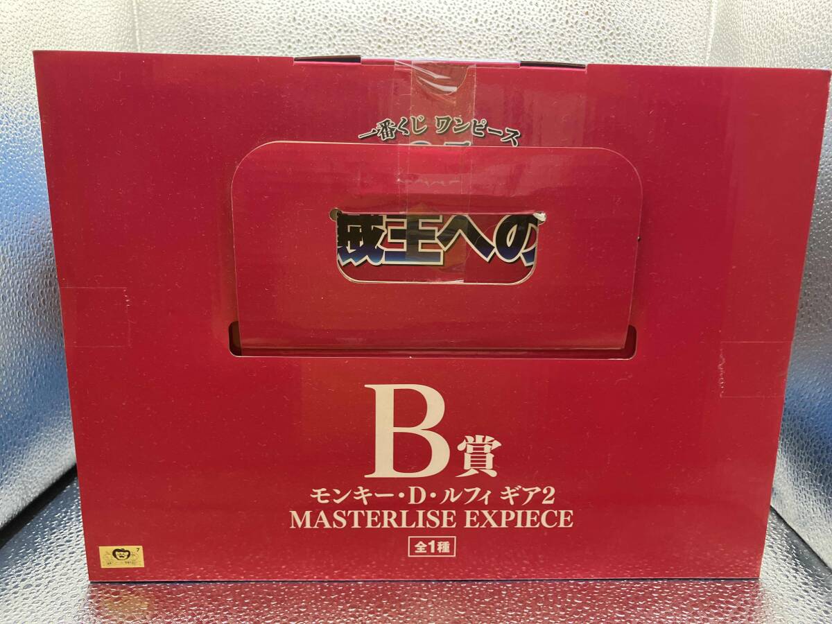 B賞 モンキー・D・ルフィ ギア2 MASTERLISE EXPIECE 一番くじ ワンピース TVアニメ25周年 ~海賊王への道~ ワンピース_画像3