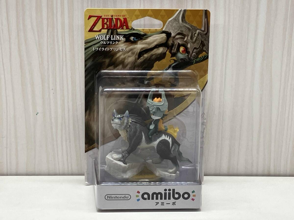 未開封品 WiiU amiibo ウルフリンク(トワイライトプリンセス)_画像1