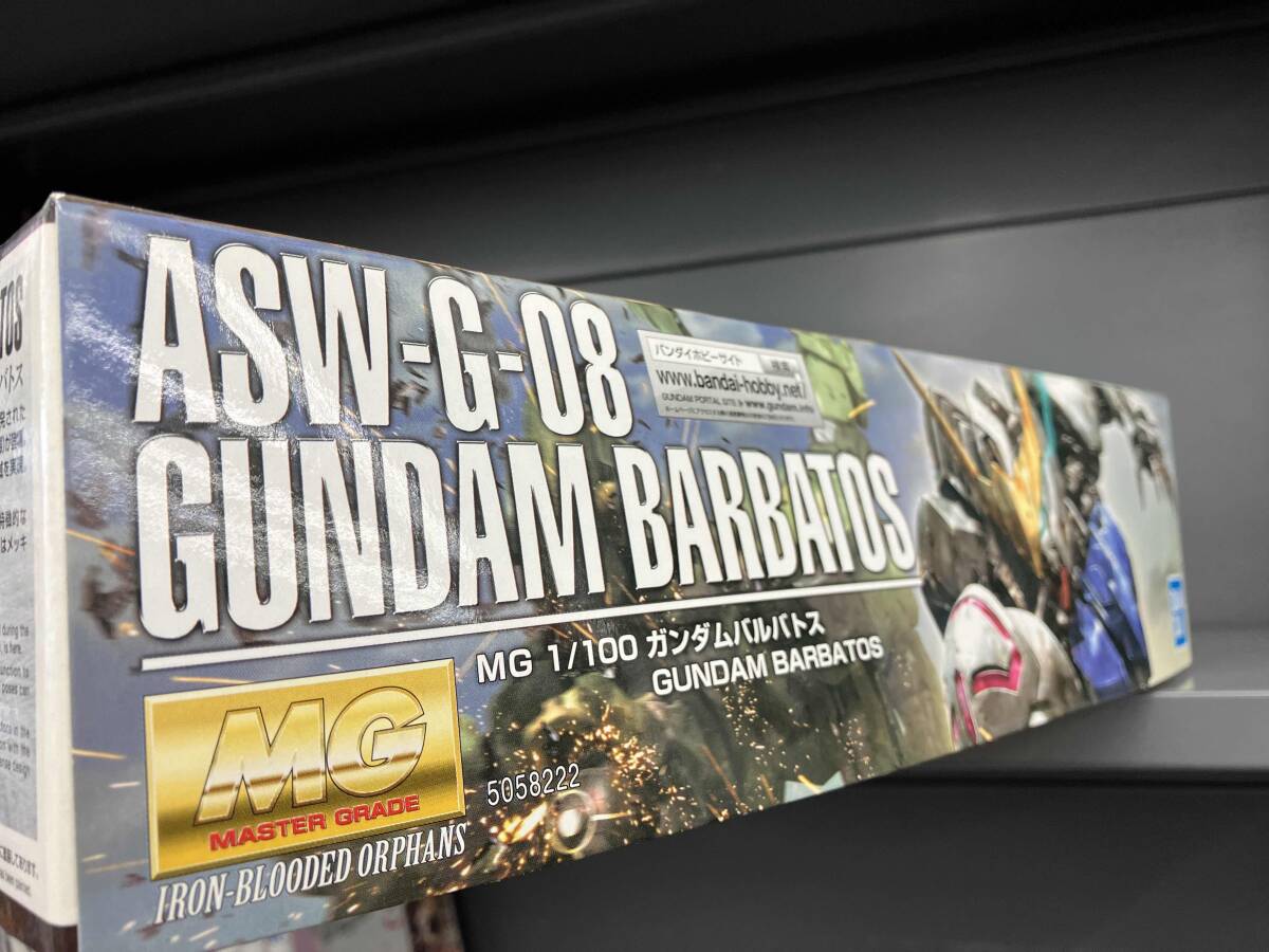 プラモデル バンダイ 1/100 ガンダムバルバトス MG 「機動戦士ガンダム 鉄血のオルフェンズ」_画像3