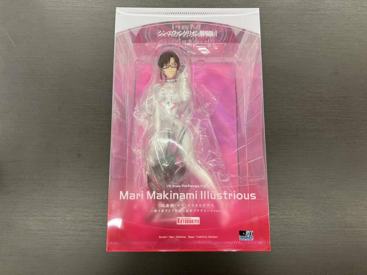 【開封済み】コトブキヤ「真希波・マリ・イラストリアス ~深々度ダイブ用耐圧試作プラグスーツver.~ 1/6」シン・エヴァンゲリオン劇場版_画像1