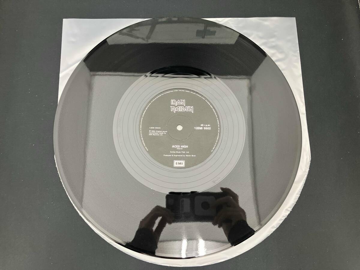 輸入盤 LP / Iron Maiden / aces high / 12EMI5502_画像5