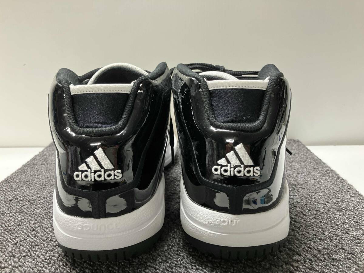 adidas アディダス EF9821 サイズ28cm PROMODEL 2G ブラック 黒 バスケットボールシューズ_画像4