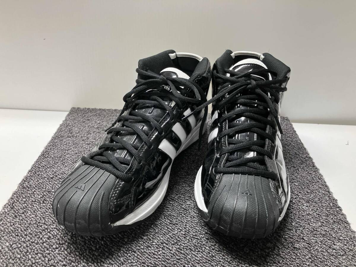 adidas アディダス EF9821 サイズ28cm PROMODEL 2G ブラック 黒 バスケットボールシューズ_画像1