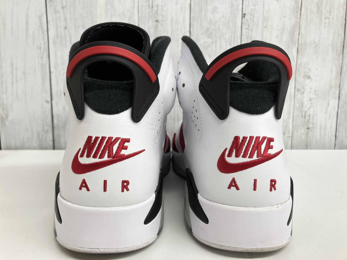 【鑑定済み】NIKE AIR JORDAN 6 RETRO スニーカー ナイキ エアジョーダン6 レトロ CT8529-106 size28.5㎝_画像2
