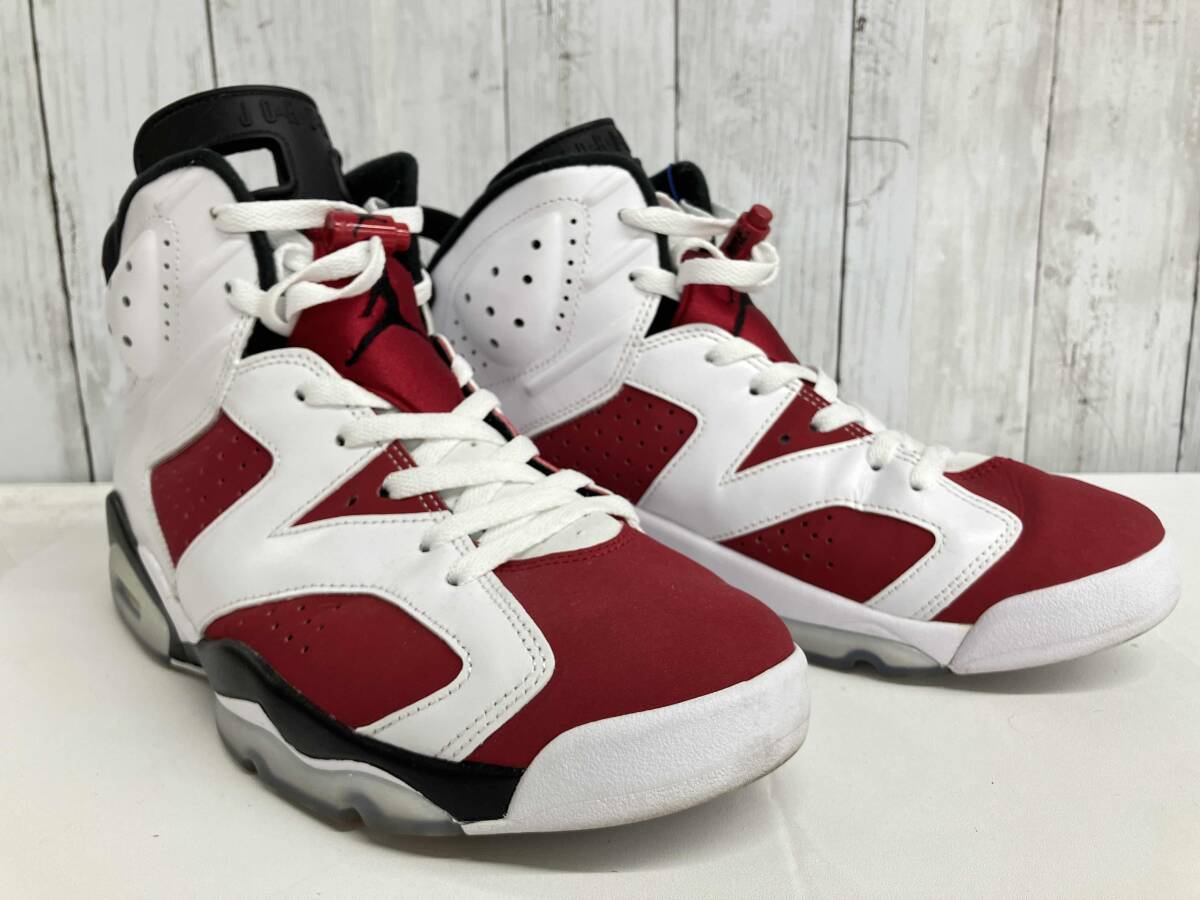 【鑑定済み】NIKE AIR JORDAN 6 RETRO スニーカー ナイキ エアジョーダン6 レトロ CT8529-106 size28.5㎝_画像5