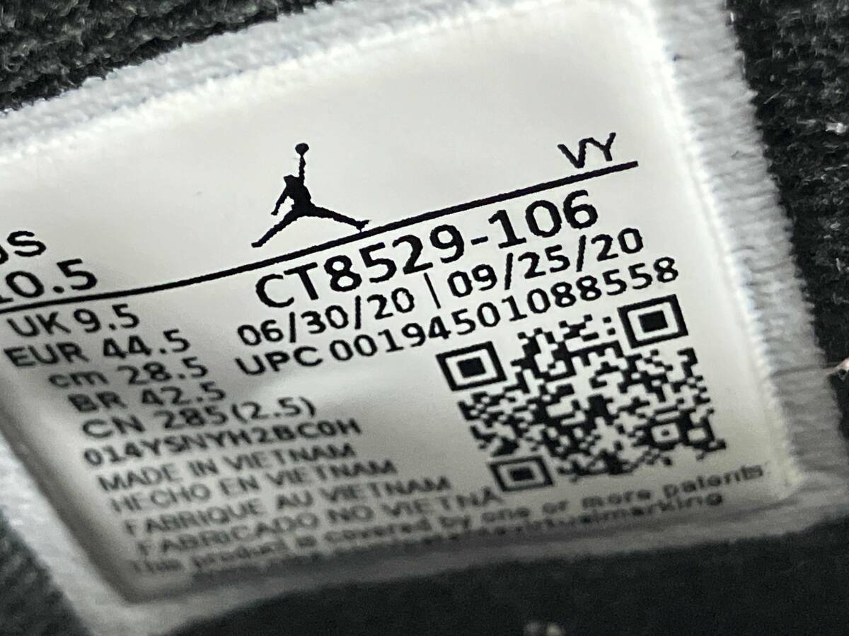【鑑定済み】NIKE AIR JORDAN 6 RETRO スニーカー ナイキ エアジョーダン6 レトロ CT8529-106 size28.5㎝_画像8