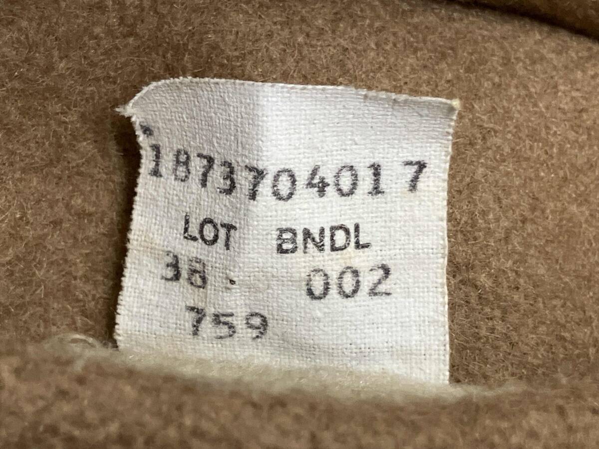 SCHOTT USA製 Schott ショット ボア メルトン ウール ランチコート サイズ38 その他コート_画像6