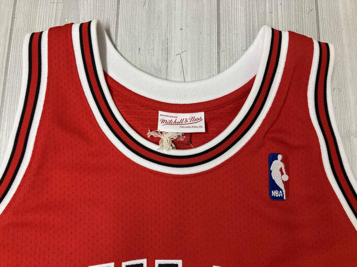Mitchell&ness ミッチェルアンドネス NBA シカゴ・ブルズ マイケル・ジョーダン #45 オーセンティック ジャージ サイズL_画像3