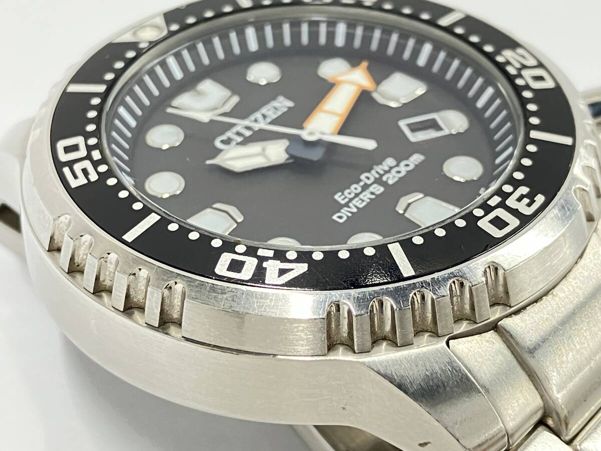 CITIZEN PROMASTER シチズン プロマスター E168-S100623 ソーラー 腕時計 時計_画像9