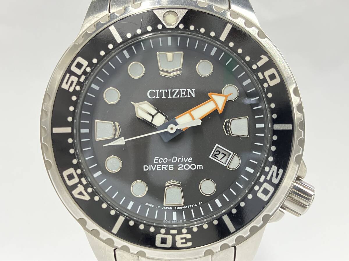 CITIZEN PROMASTER シチズン プロマスター E168-S100623 ソーラー 腕時計 時計_画像1