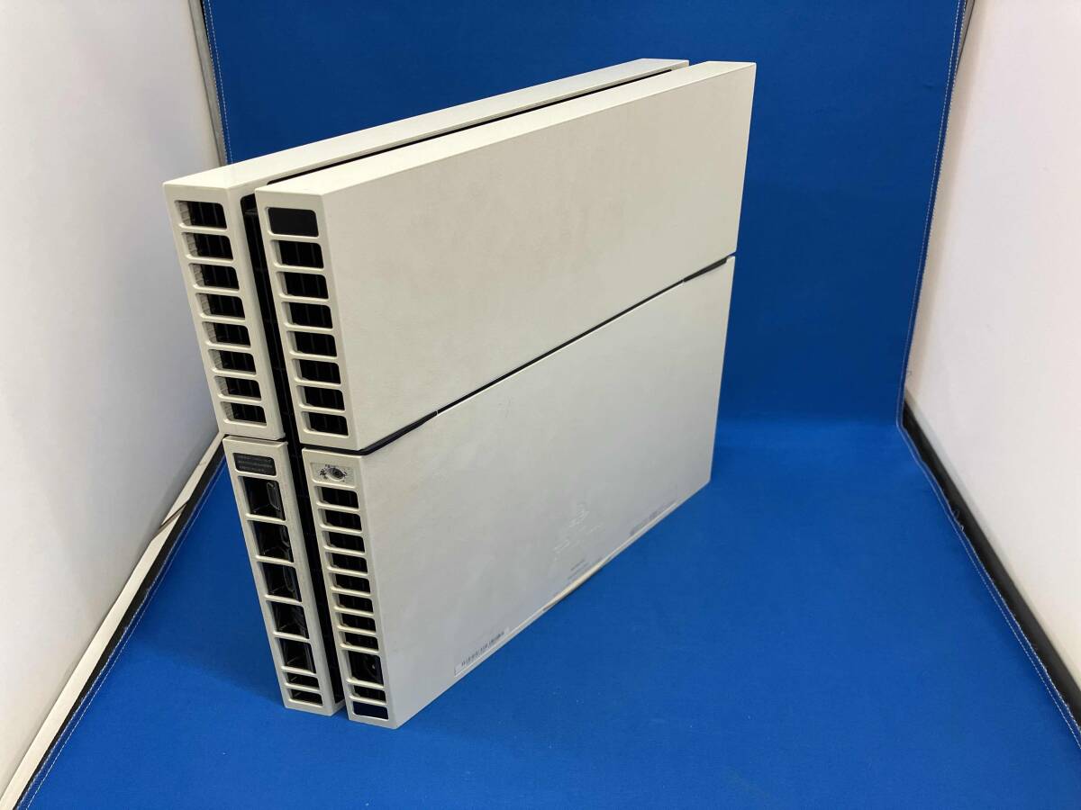 ジャンク 動作未確認 PlayStation4:グレイシャー・ホワイト(CUH1100AB02)_画像2