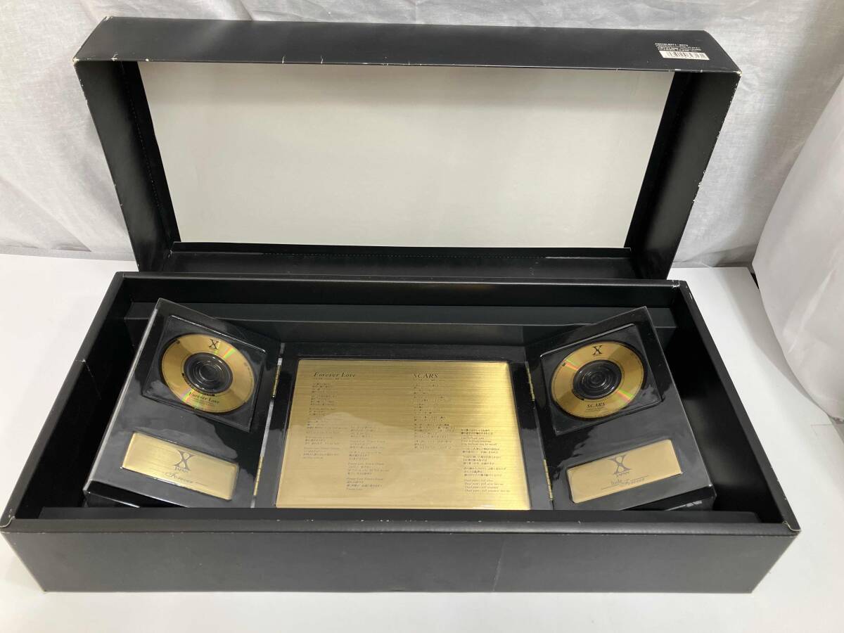 X JAPAN CD 【8cm】ゴールド・ディスク・モニュメント_画像1