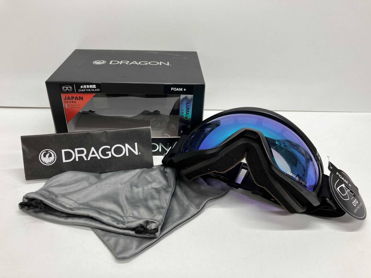 DRAGON D3 OTG プレミアムブラック ゴーグル スキー スノーボード ドラゴン 箱あり_画像1