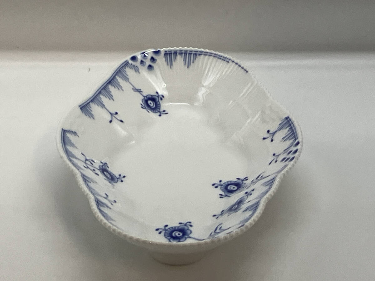 【お買い得品 超人気品】ROYAL COPENHAGEN ロイヤルコペンハーゲン ブルーエレメンツ オーバル ディッシュ 353 ブランド食器 アンティーク_画像7