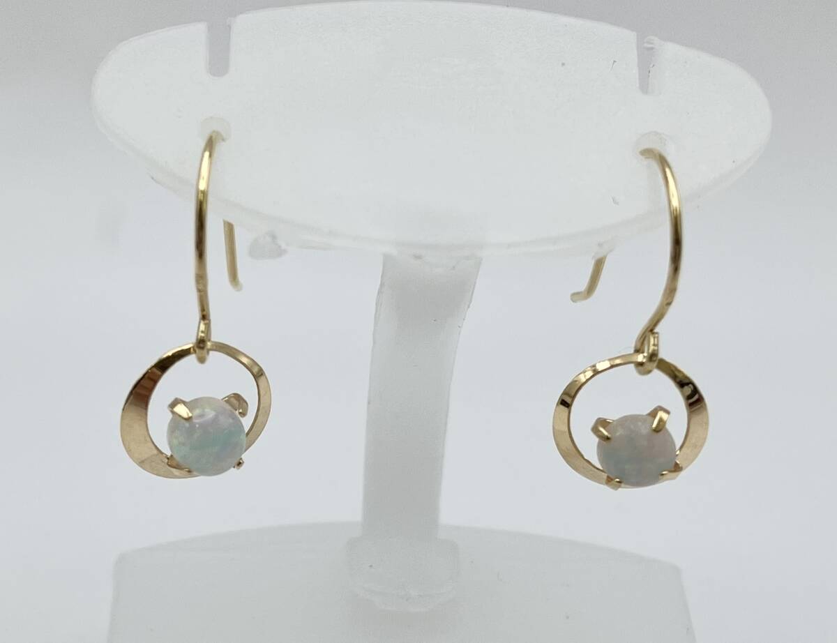 K18 ピアス 0.3g_画像1