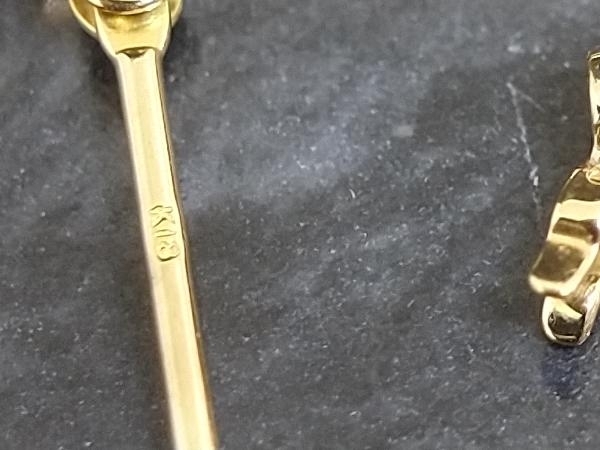 K18 フープピアス 直径20mm 2mm幅 1.1g 18K YG 18金イエローゴールド 店舗受取可_画像5