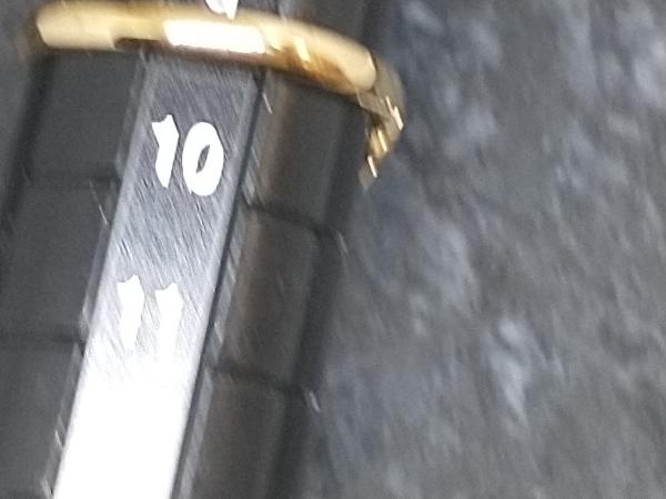 仕上済み K18 パールデザインリング 9mm珠 4.4g ＃9 18K YG 18金 イエローゴールド 指輪 店舗受取可_画像5